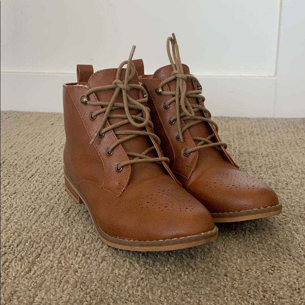 Rocket Dog leather booties